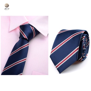 Hombres clásico 6 cm delgado cuello lazos impreso Jacquard tejido corbata de negocios fiesta accesorios