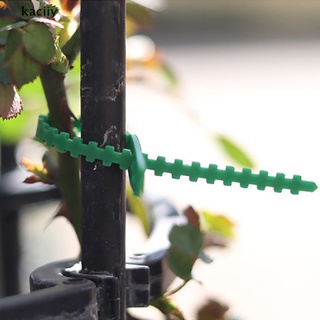 kaciiy 50/100 clips de plástico reutilizable para plantas, abrazaderas, plantas, colgantes, vid, jardín cl