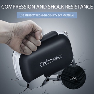 Oxímetro de pulso de oxígeno en sangre saturación de frecuencia cardíaca Monitor Oval Color LED pantalla oxímetro (7)