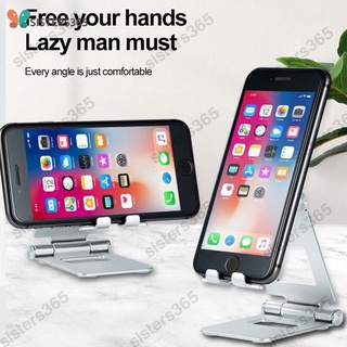 Soporte ajustable para teléfono de escritorio, aleación de aluminio, plegable, soporte para Tablet