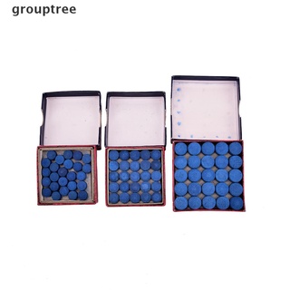 grouptree caja de 50pcs pegamento en la piscina billar billar puntas de taco de billar 9 mm 10 mm 13 mm cl (7)