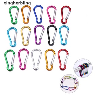 XHL 10pcs Climbing Button Carabiner Outdoor Sports Multi Safety Buckle Keychain HOT (1)