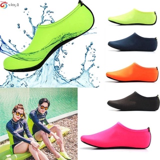 visy moda calcetines de yoga natación piscina calzado zapatos de agua sandalias de playa deporte ejercicio unisex descalzo/multicolor (1)