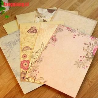 [fangqiang]10 pzs Set de cartas Vintage para escribir mensajes de oficina amor