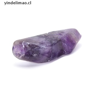 [yindelimao] 100 g natural púrpura punto amatista cuarzo cristal roca áspera espécimen curación jv, [cl] (1)