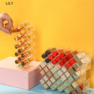[LILY] 16 Grids Cosmetic Lipstick Jewelry Box Lipstick Storage Box Makeup Organizer