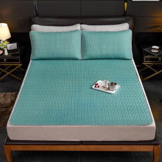 colchón de látex de verano de nueva moda, dormitorio, seda de hielo, plegable, individual, cama doble, colchón de látex (3)
