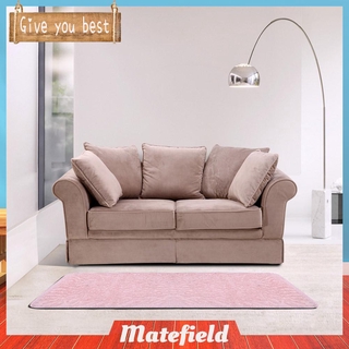 Matefield. my Fluffy alfombras antideslizantes alfombra dormitorio sala de estar alfombra piso (rosa)