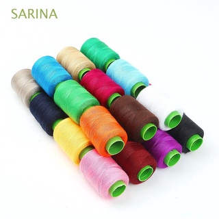 sarina alta tenacidad hilo de coser diy artesanía suministros de costura bordado colorido parche hogar práctico algodón