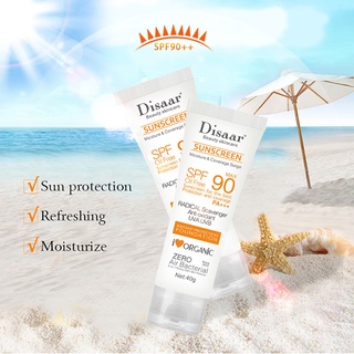 [bsb] protector solar blanqueamiento spf 90 protector solar facial piel corporal crema protectora anti-envejecimiento (5)