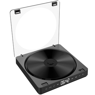 reproductor de cd portátil versión de auriculares doble botón de contacto reproductor cd walkman recargable a prueba de golpes pantalla lcd (1)