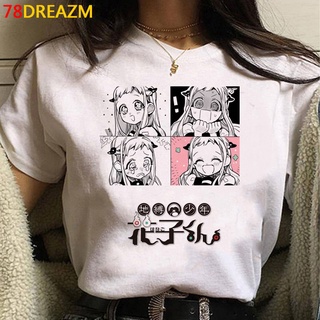 Camiseta De dibujos animados japonés Kawaii Hanako Kun Graphic Tees Harajuku para mujer