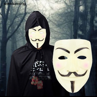 Máscara De Halloween V Para Vendetta Anôniamous Movie Guy Fawkes Máscara De Halloween