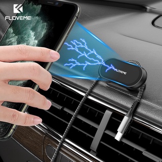 floveme soporte magnético para teléfono de coche 360 grados mini tira forma soporte