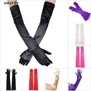 awdv guantes largos de cuero sintético para mujer, fiesta de noche, moda, cálidos, pantalla táctil. (8)