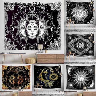 Beautifulhome12.95*73cm calcomanía De Mandala Para decoración del Sol y luna