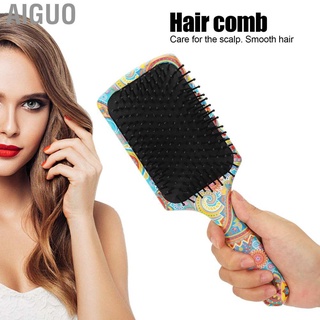 aiguo cepillo de pelo desenredado compacto portátil para salón de las mujeres de viaje en casa (6)