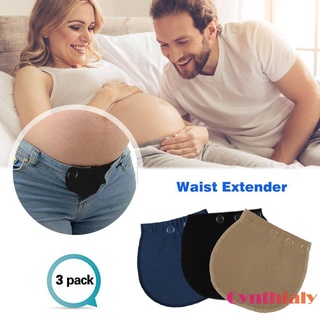 [cy] Nuevo cinturón de maternidad para embarazo/cinturón elástico ajustable con botón extensor