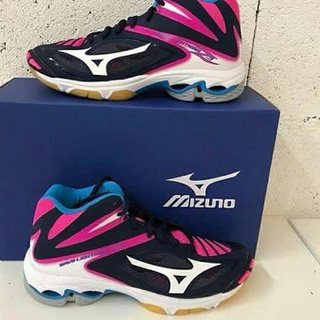 Zapatos deportivos Mizuno Wave Lightning Z3 mid wlz 3 mid Pink Import zapatillas de deporte voleibol voleibol voleibol (4)