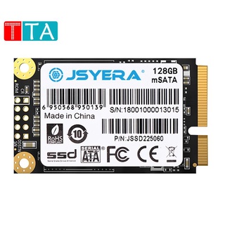 jsyera mini msata ssd 128gb unidad de estado sólido incorporada
