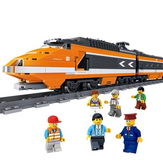 [Disponible En Inventario] Lego Técnico Rail Tren Skyline De Alta Velocidad 1287pcs Bloques De Construcción Juguetes Niños Conjunto