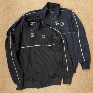 Hombres Tracktop chaquetas negro Color algodón Material Lotto tamaño M L XL Casual chaquetas últimas Cool chaquetas