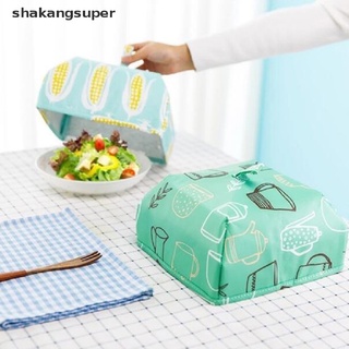 shkas cubiertas de alimentos plegables mantener caliente caliente papel de aluminio cubierta de cocina mesa accesorios super