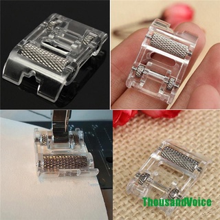 [ThousandVoice] Nuevo prensatelas portátil Mini rodillo de vástago bajo para máquina de coser de cuero para el hogar (9)