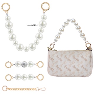 TAST Imitation Pearl Handbag Purse Chains CL (1)