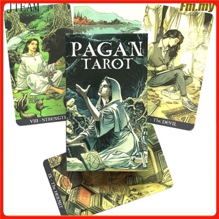 Simy Pagan Tarot inglés 78 cartas Deck inglés juegos de cartas ~96~