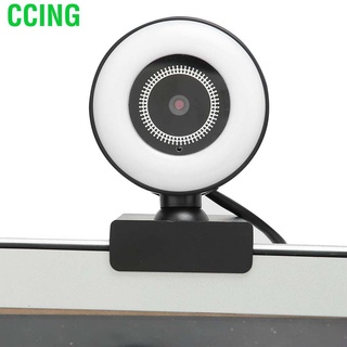 Ccing Webcam 1080P HD 30FPS USB cámara de ordenador incorporado micrófono para Video conferencias Web transmisiones en vivo