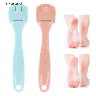 [sixgrand] cuchillo de piel muerta dura para el cuidado de los pies, removedor de callos, acero, cortador de pedicura, herramienta de afeitadora cl
