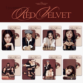 8 Unids/Set Kpop Red Velvet Season'S Greetings Lomo Tarjetas Postal Photocard Para Fans Collection