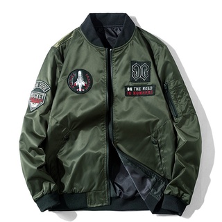 M-7xl doble lado MA1 militar chaqueta de los hombres piloto bombardero chaqueta rompevientos militar táctico Outwear chaquetas de doble cara Casual chaqueta