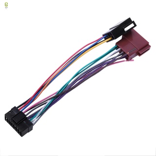 16Pin Car Stereo Harness For Sony Radio Connector Sksy16-21 + Iso