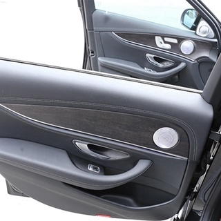 4 piezas de grano de roble abs interior del coche de la decoración del panel de la cubierta de la cubierta para mercedes-benz clase e w213 2016-2017 (4)
