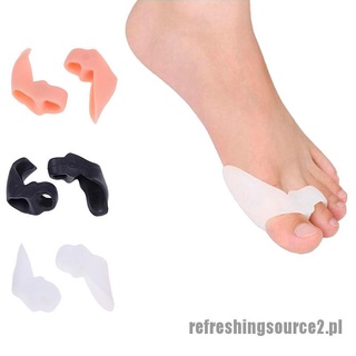 [ref] 2Pcs silicone gel bunion toe separator corrector hallux valgus guard foot care