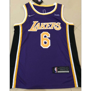 10 styles NBA Jersey Los Angeles Lakers No.6 Lebron James purple basketball jersey