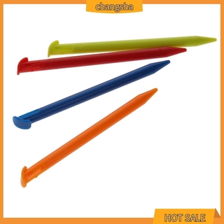 juego de lápiz táctil de plástico multicolor 4x para nintendo 3ds xl ll