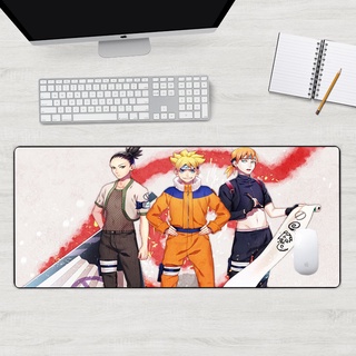 [80x30cm] Más popular Naruto mousepad velocidad de bloqueo borde grande de goma Natural anime mousepad impermeable juego escritorio Mous