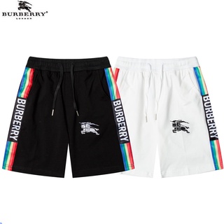 burberry shorts nuevo listo stock alta calidad color letra bordado casual pantalones cortos venta caliente para mujeres/hombres