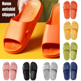zapatillas de suela suave de pvc material antideslizante zapatillas de baño para hombres y mujeres verano