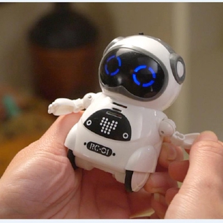 Inteligente Mini Robot De Bolsillo Hablar Diálogo Interactivo Reconocimiento De Voz Grabación Cantando Danza Contando Historia Niño Juguete