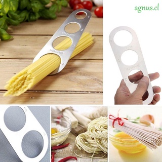 agnus nueva llegada pasta espagueti medidor de cocina de acero inoxidable herramienta de servicio accesorios de control de cocina herramientas de medición porción/multicolor (1)