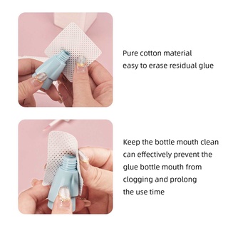 ankaina 200 unids/caja de limpieza borrador suave adhesivo removedor de algodón pestañas postizas limpiador de papel almohadilla para las mujeres (8)