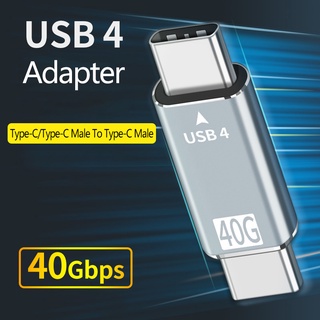 {FCC} Adaptador USB tipo C 40Gbps adaptador de sincronización de datos macho convertidor para Tablet portátil