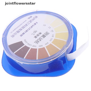 Jscl 1Roll Chlorine Test Paper Strips Range 10-2000mg/lppm Color Chart Cleaning Water Star (6)