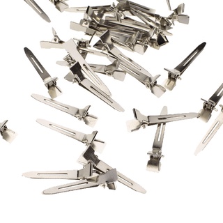 60 piezas de clip de corte único clip de cocodrilo pellizcar clips diy arcos de pelo clip
