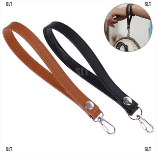 <SLT> 1Xpu Leather Wristlet Bag Strap Handle Replacement For Clutch Purse Handbag