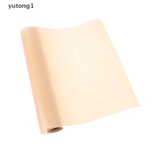 [to] rollo de papel de pergamino de 5 m/10 m, antiadherente, para hornear, cocina de doble cara.